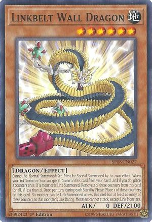 Linkbelt Wall Dragon (SP18-EN027) - Star Pack VRAINS 1st Edition