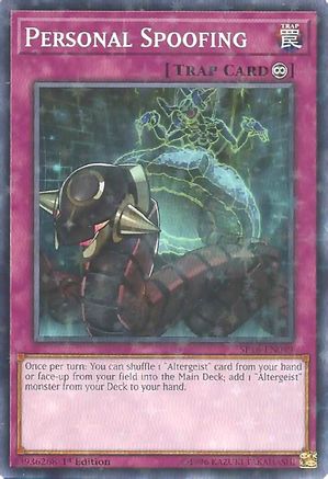 Personal Spoofing (Starfoil) (SP18-EN049) - Star Pack VRAINS 1st Edition