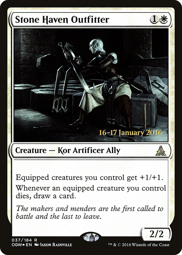 Stone Haven Outfitter (PRE-037) - Oath of the Gatewatch Promos Foil