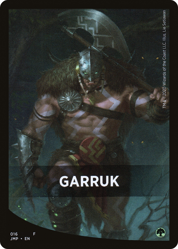 Garruk Theme Card (JMP-016) - Jumpstart Front Cards