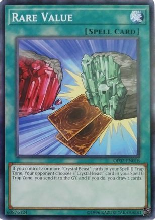 Rare Value (OP07-EN018) - OTS Tournament Pack 7 Unlimited