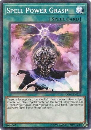 Spell Power Grasp (OP07-EN020) - OTS Tournament Pack 7 Unlimited