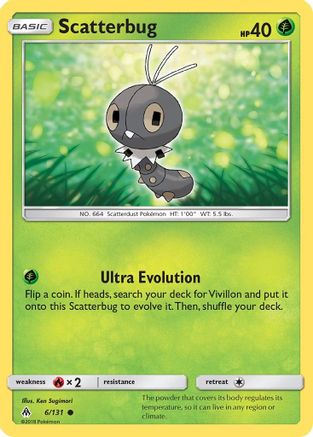 Scatterbug (6)  SM  Forbidden Light - Common