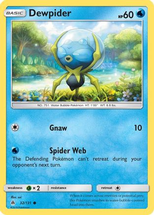 Dewpider  SM  Forbidden Light - Common