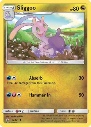 Sliggoo 093  SM  Forbidden Light - Uncommon