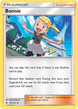 Bonnie  - Reverse Holofoil SM  Forbidden Light - Uncommon