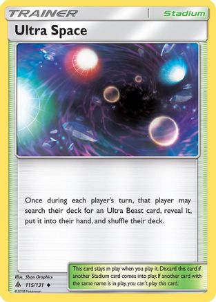 Ultra Space 115  SM  Forbidden Light - Uncommon