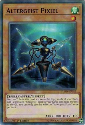 Altergeist Pixiel (FLOD-EN015) - Flames of Destruction 1st Edition