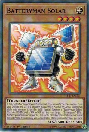Batteryman Solar (FLOD-EN027) - Flames of Destruction Unlimited