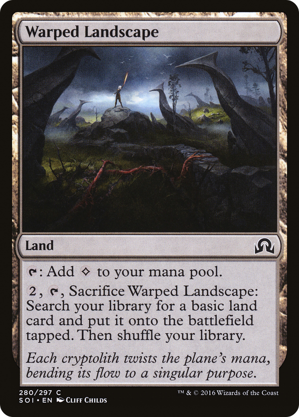Warped Landscape (SOI-280) - Shadows over Innistrad