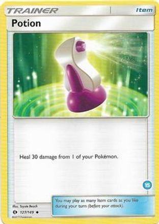Potion (15)  SM Trainer Kit Alolan Sandslash & Alolan Ninetales - Uncommon