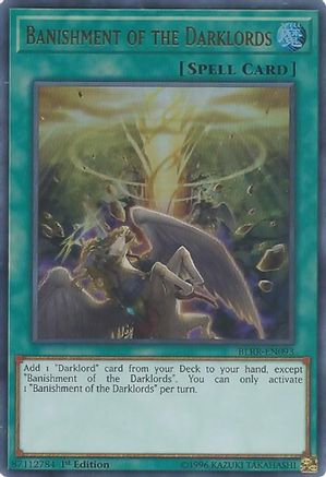 Banishment of the Darklords (BLRR-EN093) - Battles of Legend: Relentless Revenge 1st Edition