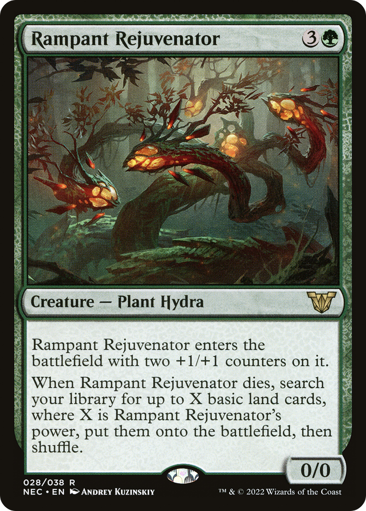Rampant Rejuvenator (NEC-028) - Neon Dynasty Commander