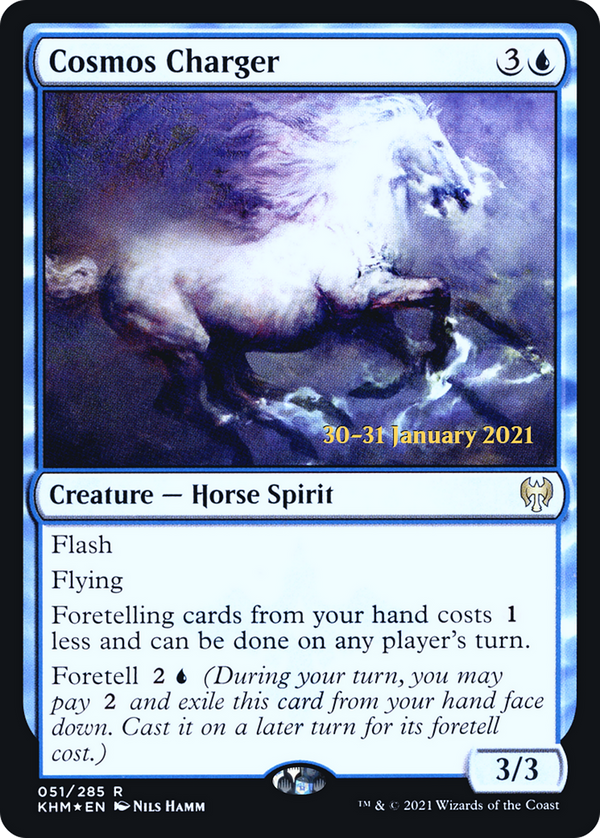 Cosmos Charger (PRE-051) - Kaldheim Promos Foil