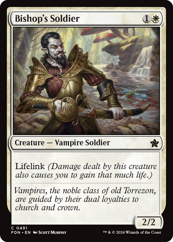 Bishop's Soldier (FDN-491) - Foundations