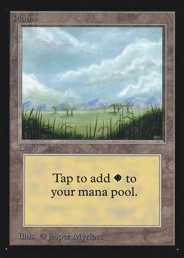 Plains (B) (CE) (CED-290) - Collectors' Edition