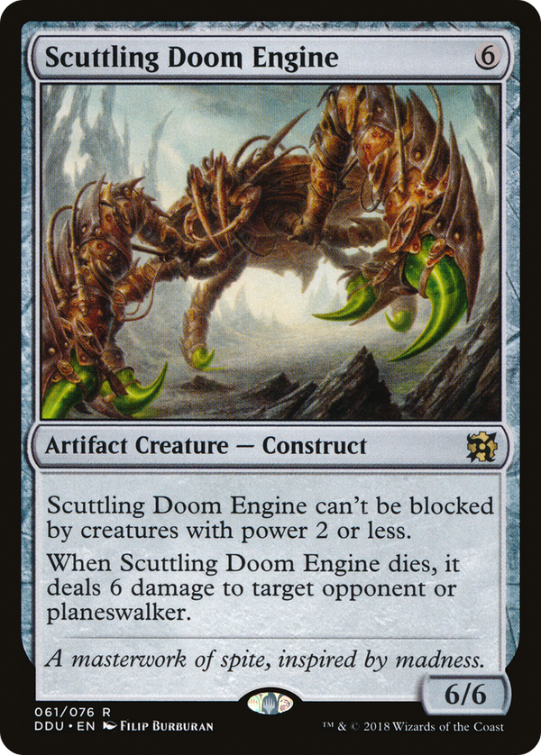 Scuttling Doom Engine (DDU-061) - Duel Decks: Elves vs. Inventors
