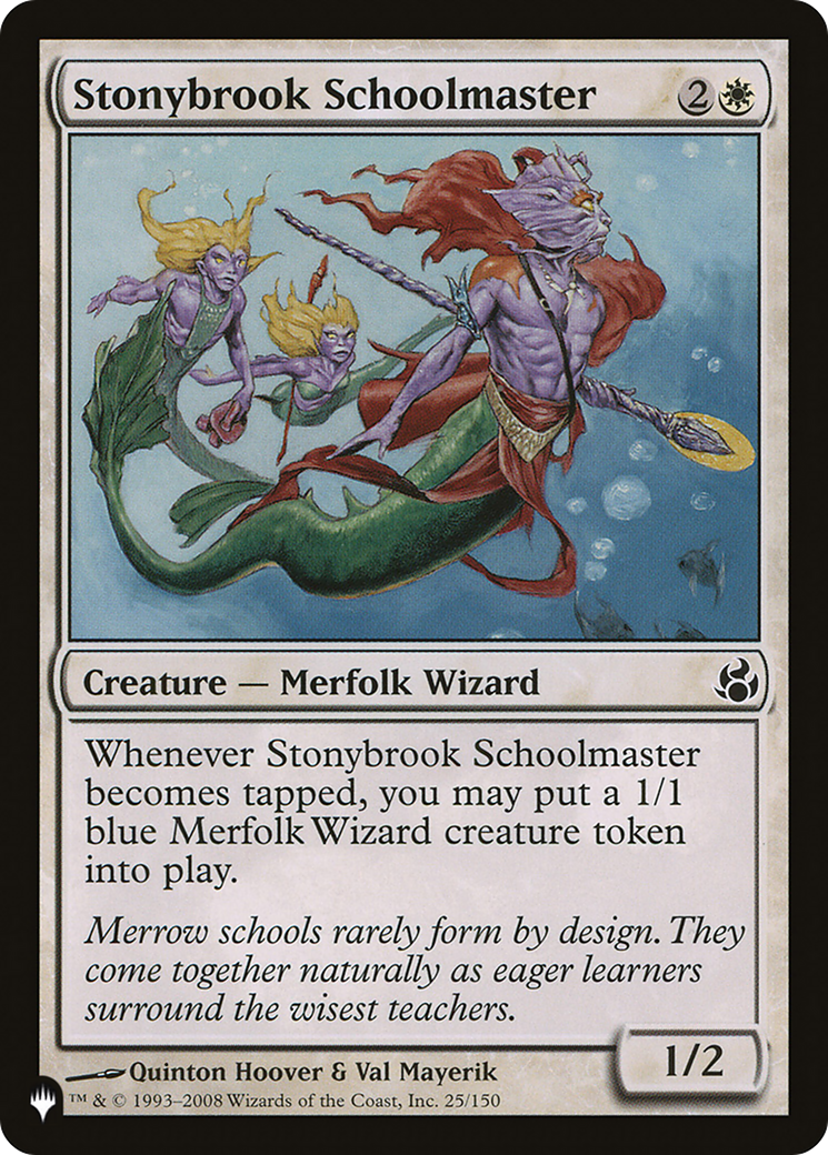 Stonybrook Schoolmaster (LIST-25/150) - The List