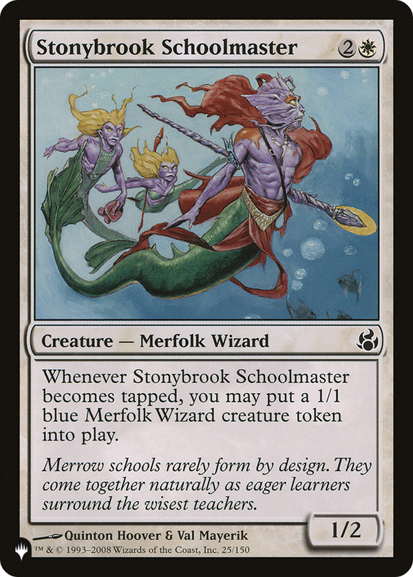 Stonybrook Schoolmaster (LIST-25/150) - The List