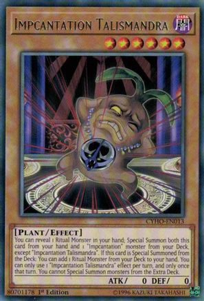 Impcantation Talismandra (CYHO-EN013) - Cybernetic Horizon Unlimited