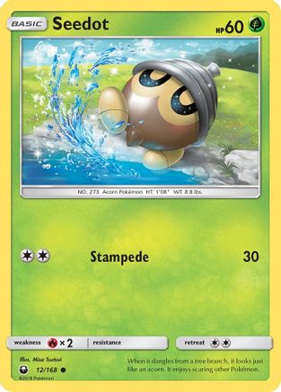 Seedot (12)  SM  Celestial Storm - Common