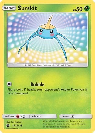 Surskit  SM  Celestial Storm - Common