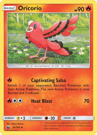 Oricorio (30)  SM  Celestial Storm - Uncommon