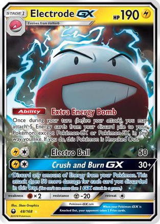 Electrode GX 048  - Holofoil SM  Celestial Storm - Ultra Rare