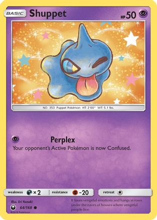 Shuppet (64) (64) 064  SM  Celestial Storm - Common