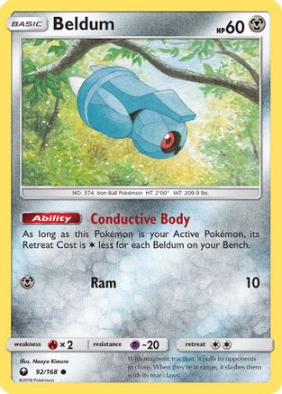 Beldum (92) (92) 092  SM  Celestial Storm - Common