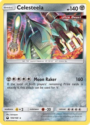Celesteela  - Reverse Holofoil SM  Celestial Storm - Holo Rare