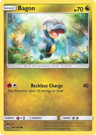 Bagon (104)  SM  Celestial Storm - Common