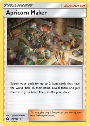Apricorn Maker 124  - Reverse Holofoil SM  Celestial Storm - Uncommon
