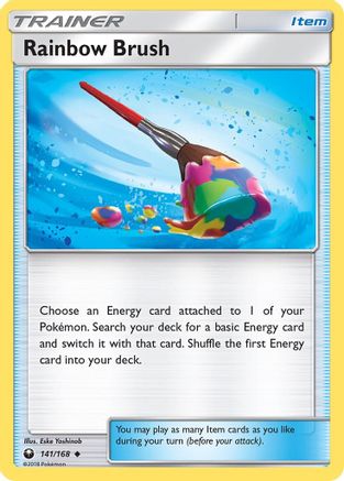 Rainbow Brush  - Reverse Holofoil SM  Celestial Storm - Uncommon