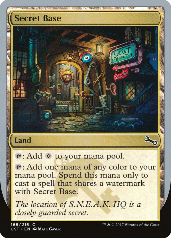 Secret Base (B) (UST-165) - Unstable Foil