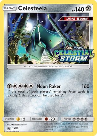 Celesteela - SM131 (Prerelease)  - Holofoil SM Promos - Promo