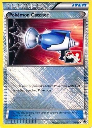 Pokemon Catcher - 95/98 (Player Rewards)/98  - Reverse Holofoil League & Championship Cards - Promo