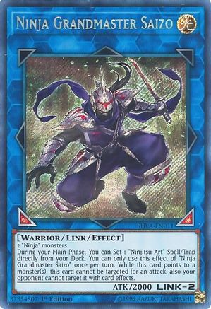 Ninja Grandmaster Saizo (SHVA-EN011) - Shadows in Valhalla 1st Edition