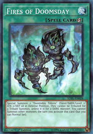 Fires of Doomsday (SDPL-EN028) - Structure Deck: Powercode Link 1st Edition