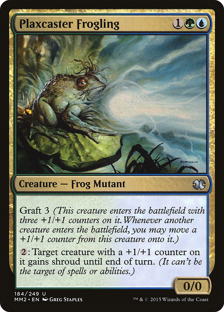 Plaxcaster Frogling (MM2-184) - Modern Masters 2015