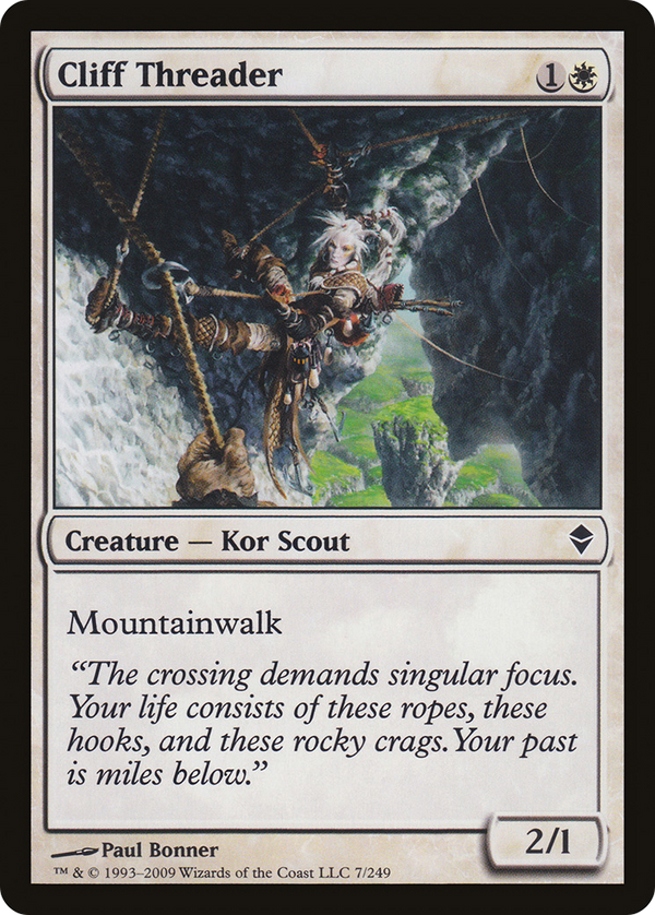 Cliff Threader (ZEN-007) - Zendikar Foil