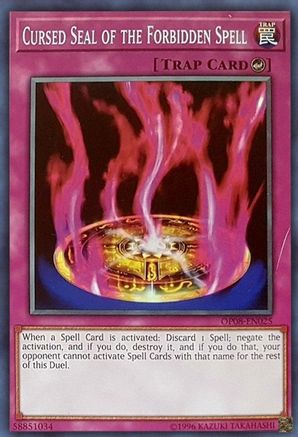 Cursed Seal of the Forbidden Spell (OP08-EN025) - OTS Tournament Pack 8 Unlimited