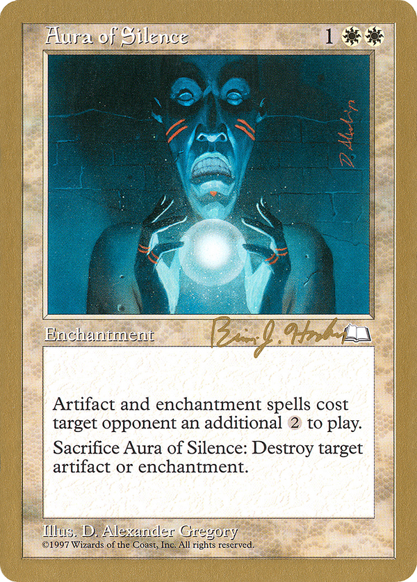 Aura of Silence - 1998 Brian Hacker (WTH) (WCD-) - World Championship Decks 1998