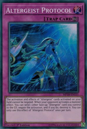 Altergeist Protocol (MP18-EN151) - 2018 Mega-Tins Mega Pack 1st Edition