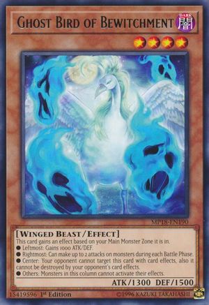 Ghost Bird of Bewitchment (MP18-EN190) - 2018 Mega-Tins Mega Pack 1st Edition