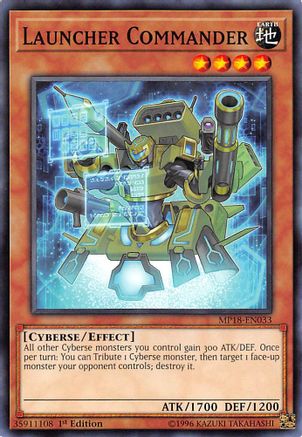 Launcher Commander (MP18-EN033) - 2018 Mega-Tins Mega Pack 1st Edition