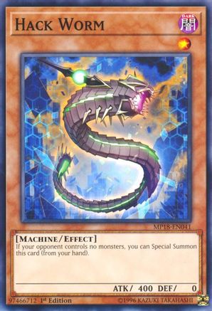 Hack Worm (MP18-EN041) - 2018 Mega-Tins Mega Pack 1st Edition