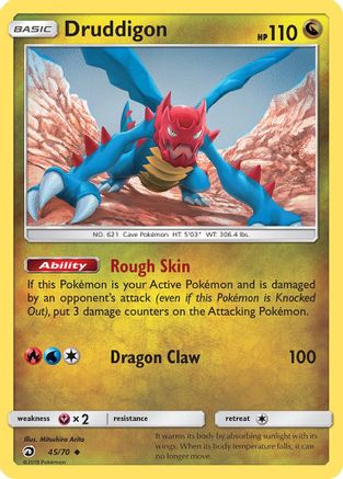 Druddigon/70  Dragon Majesty - Uncommon