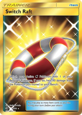 Switch Raft (Secret)  - Holofoil Dragon Majesty - Secret Rare