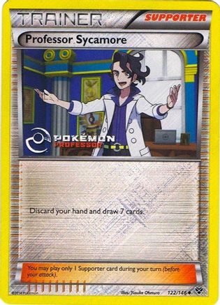 Professor Sycamore (2015)  - Reverse Holofoil Professor Program Promos - Promo